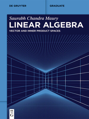 cover image of Linear Algebra